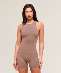Everyday Seamless Tight Fit Tank Chestnut Pink