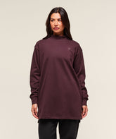 Covered Pullover Cherry Purple