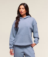 Rest Day Sweats 2.0 Oversized Hoodie Bros Worn Blue Marl