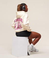 Dump Truck Graphic Hoodie Soft White