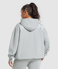 Power Hoodie Silver Grey