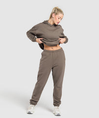 Rest Day Sweats 2.0 Oversized Hoodie Camo Brown
