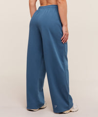 Lifting Club Graphic Straight Leg Joggers Compound Blue