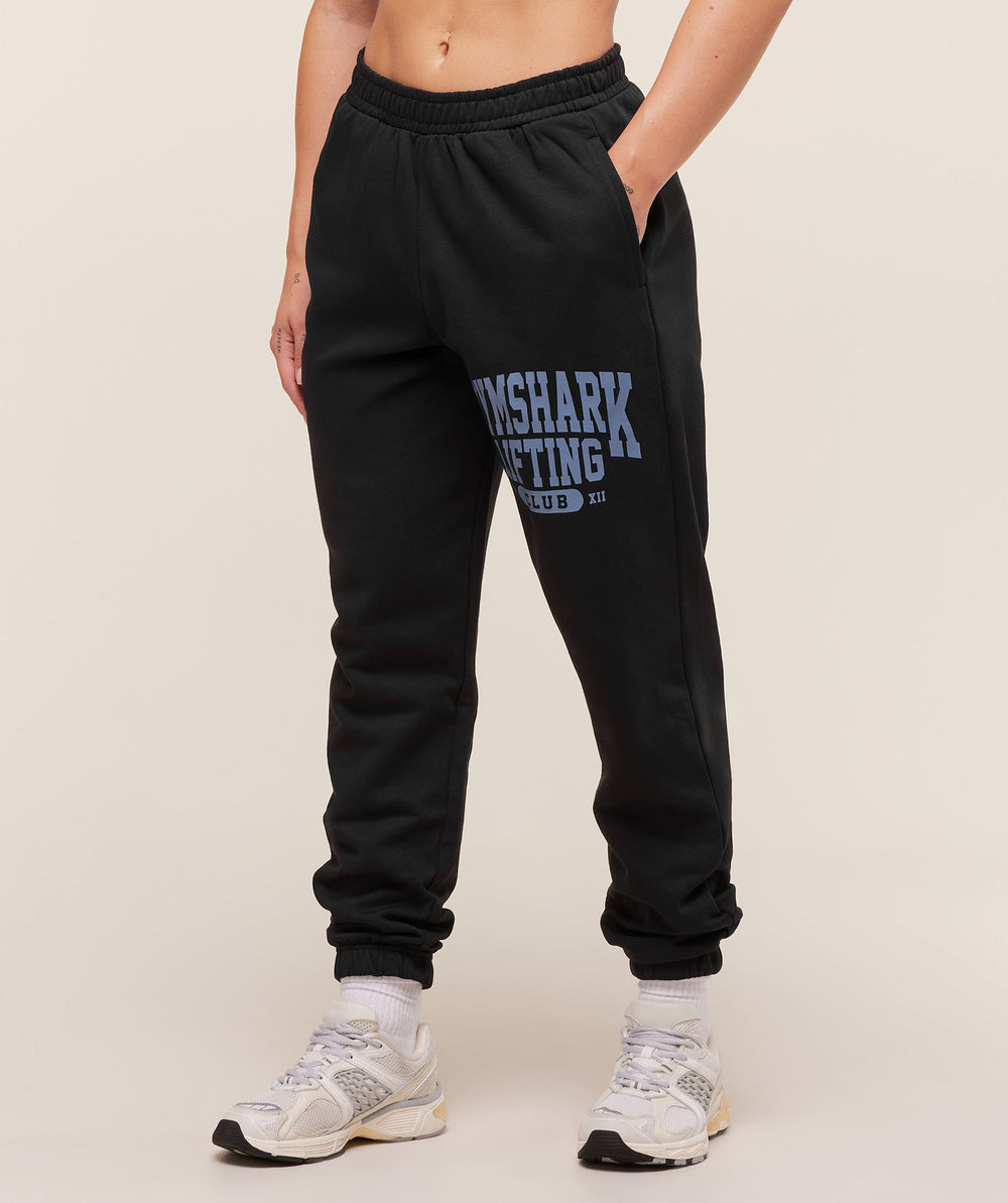 Lifting Club Graphic Joggers Black