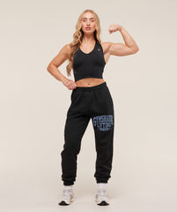 Lifting Club Graphic Joggers Black