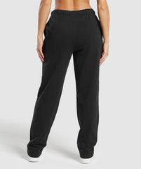 Lifting Straight Leg Joggers Black