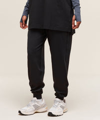 Covered Joggers Black
