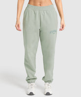 Campus Classics Graphic Joggers Stone Grey