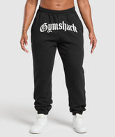 Strength Department Graphic Joggers Black
