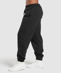 Strength Department Graphic Joggers Black