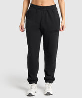 Campus Classics Graphic Joggers Black