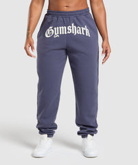 Strength Department Graphic Joggers Weighted Purple