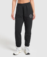 Lifestyle Club Graphic Joggers Black