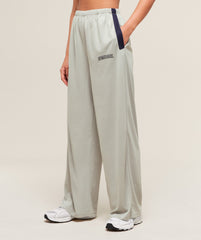 Mesh Straight Leg Pants Stone Grey/Heavy Blue