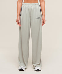 Mesh Straight Leg Pants Stone Grey/Heavy Blue