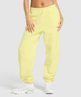 Cosy Fleece Joggers Refresh Yellow