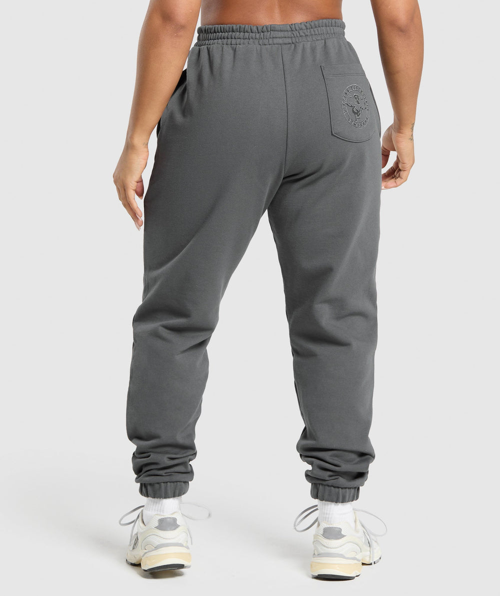 Back Gains Graphic Joggers Graphite Grey