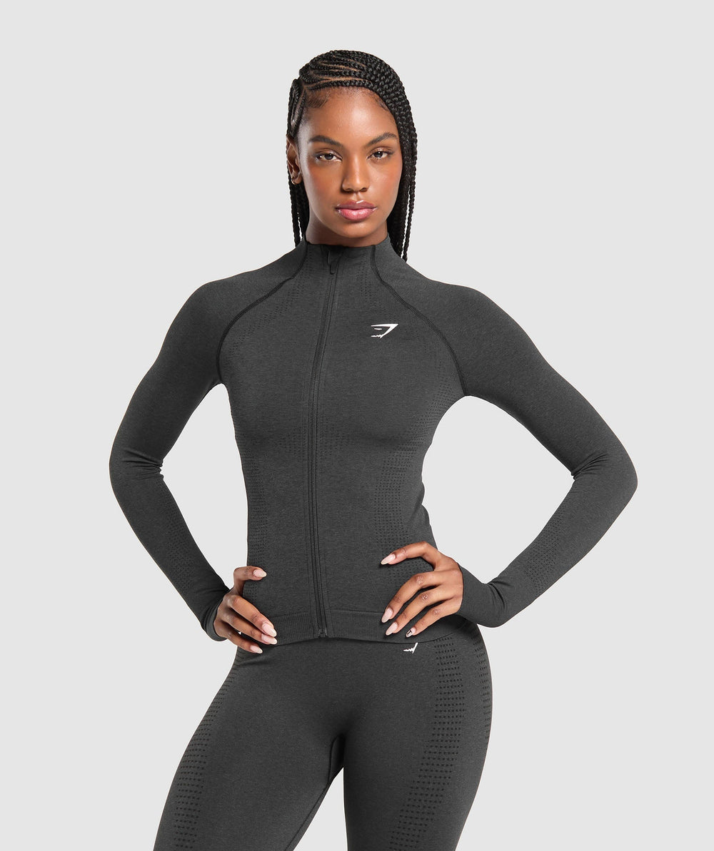 Vital Tight Tracktop Black Marl