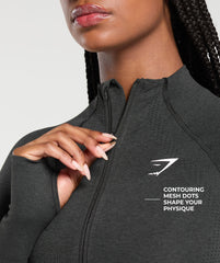 Vital Tight Tracktop Black Marl