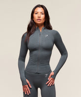 Vital Tight Tracktop Strong Grey Marl