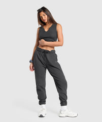 Rest Day Sweats Joggers Black Marl