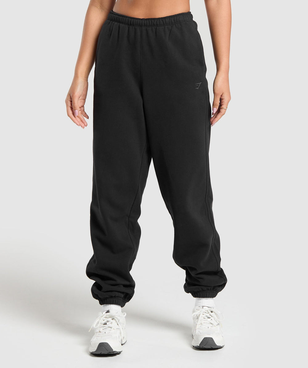 Fleece Joggers Black