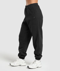 Fleece Joggers Black