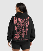 Strength In Numbers Hoodie Black