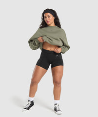 Two Strong Women Sweatshirt Base Green