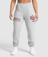 Lifting Essentials Oversized Joggers Light Grey Core Marl