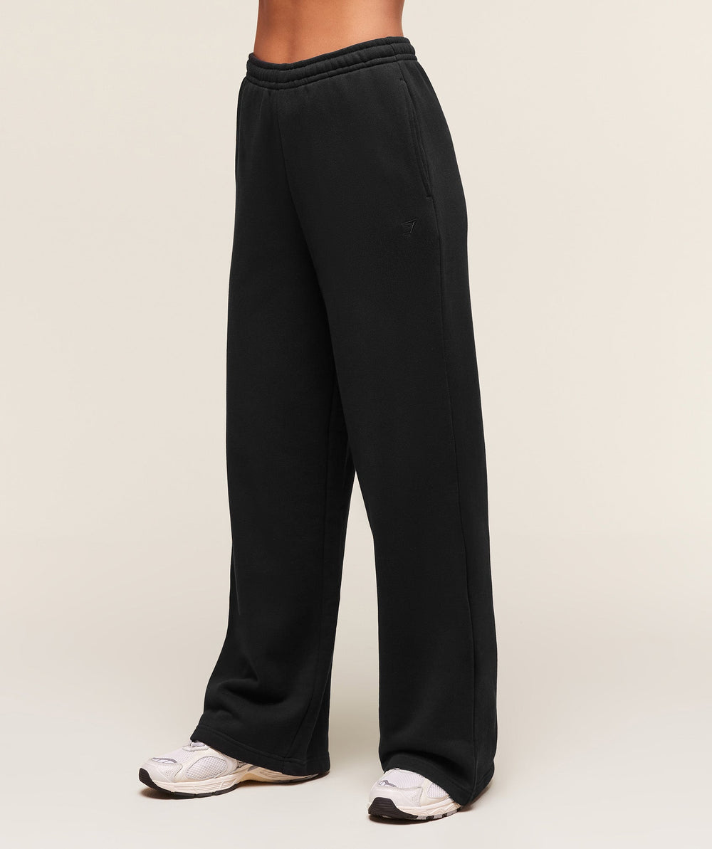 Rest Day Sweats 2.0 Wide Leg Jogger Black