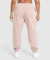 Campus Classics Graphic Joggers Muted Pink