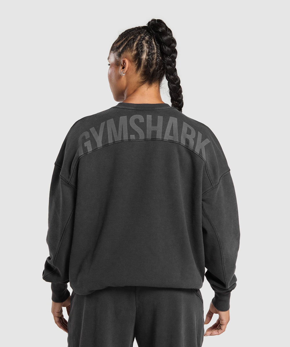 Power Washed Sweatshirt Black