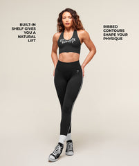 Lift Varsity Seamless Tank Black