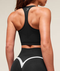 Lift Varsity Seamless Tank Black