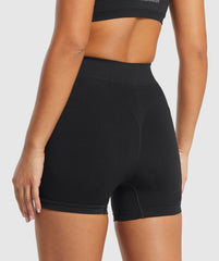 Seamless Boxers Black