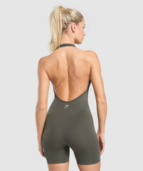 Everyday Seamless 5" All in One Short Strength Green