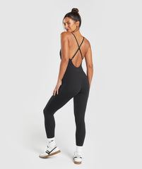 Strappy All In One Black