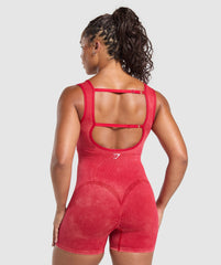 Gains Seamless All-In-One Carmine Red