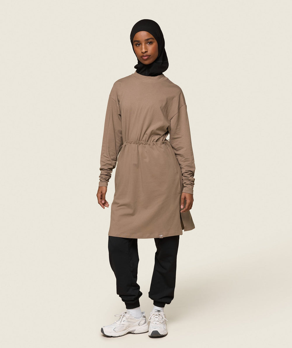 GS x Leana Deeb Tunic Soul Brown