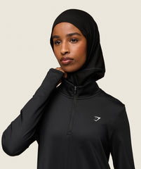 GS x Leana Deeb Abaya Black