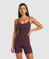 Strappy All in One Depth Purple