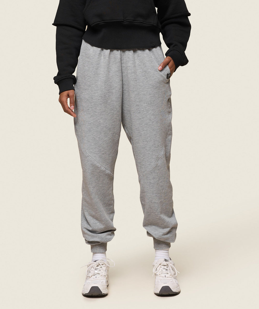 GS x Leana Deeb Training Joggers Light Grey Marl