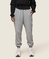 GS x Leana Deeb Training Joggers Light Grey Marl