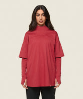GS x Leana Deeb Oversized T-shirt Vivid Red