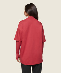 GS x Leana Deeb Oversized T-shirt Vivid Red