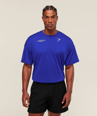 Conditioning Club Oversized T-Shirt Athletic Blue