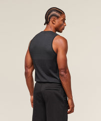 Vital Tank Black/Silhouette Grey