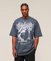 Carlos Belcast x Rest Day Essential T-Shirt Titanium Blue