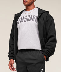 Worn Graphic T-Shirt Light Grey Core Marl